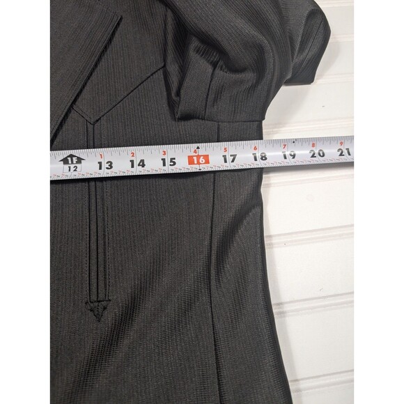 Vintage Mesquite Niver Western Wear Men’s Blazer Sport Coat Size 36R Gray Yoke - Picture 11 of 14